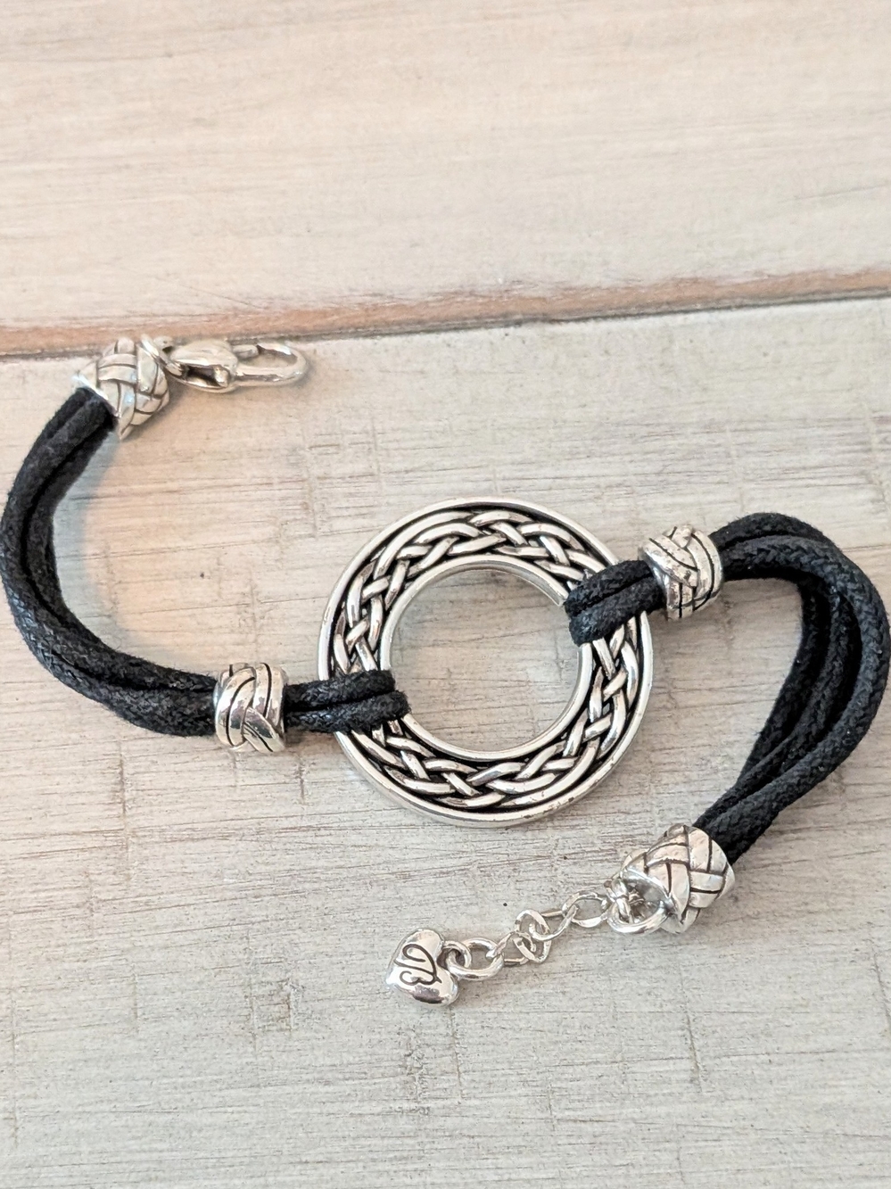 Brighton Interlok Weave Cord Bracelet
